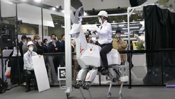 Kawasaki has developed a rideable robot goat: Bex