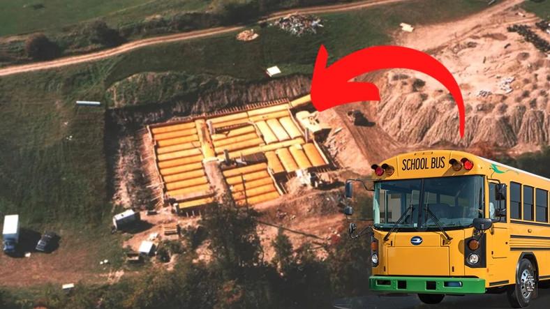 The Man Who Bought and Buried 42 School Buses