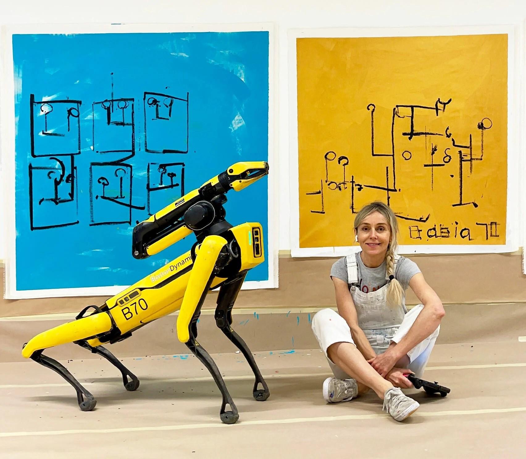Boston Dynamics’ Spot robot becomes a painter