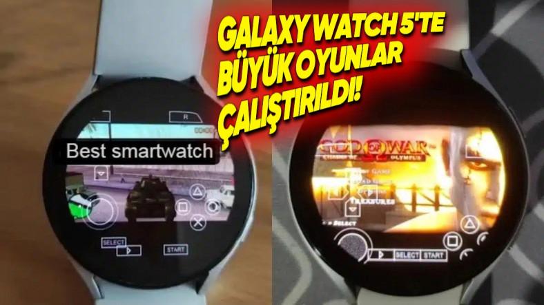 Game of Games for God of War, GTA and Forza Horizon 4 in Samsung Galaxy Watch 5